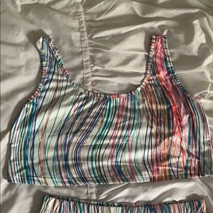 Fashion Nova striped set